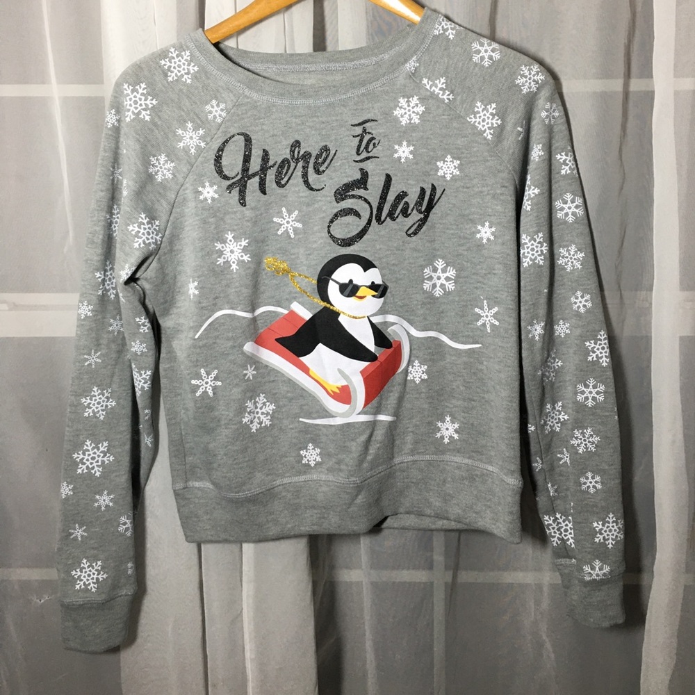 Joe Boxer Here to Slay Sweatshirt ❄️Size Medium